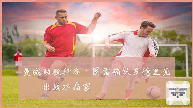 曼城助教科洛·图雷确认罗德里无缘出战水晶宫